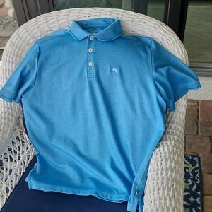 Tommy Bahama Light Blue Polo Shirt